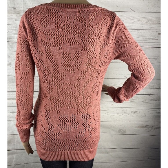 Stradivarius Sweater Small Mauve Pink - Picture 9 of 12